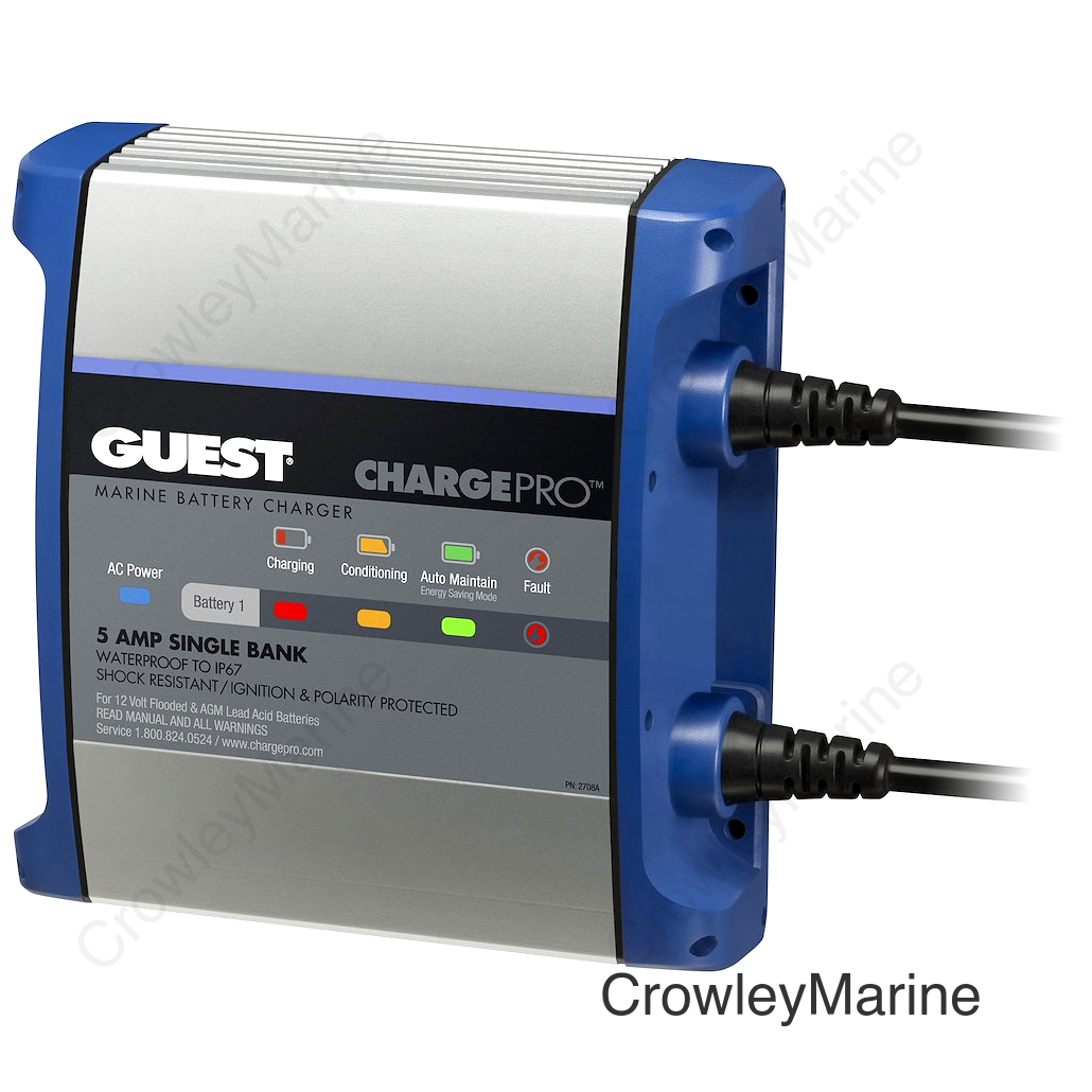 12V, 5 Amp, Single Bank