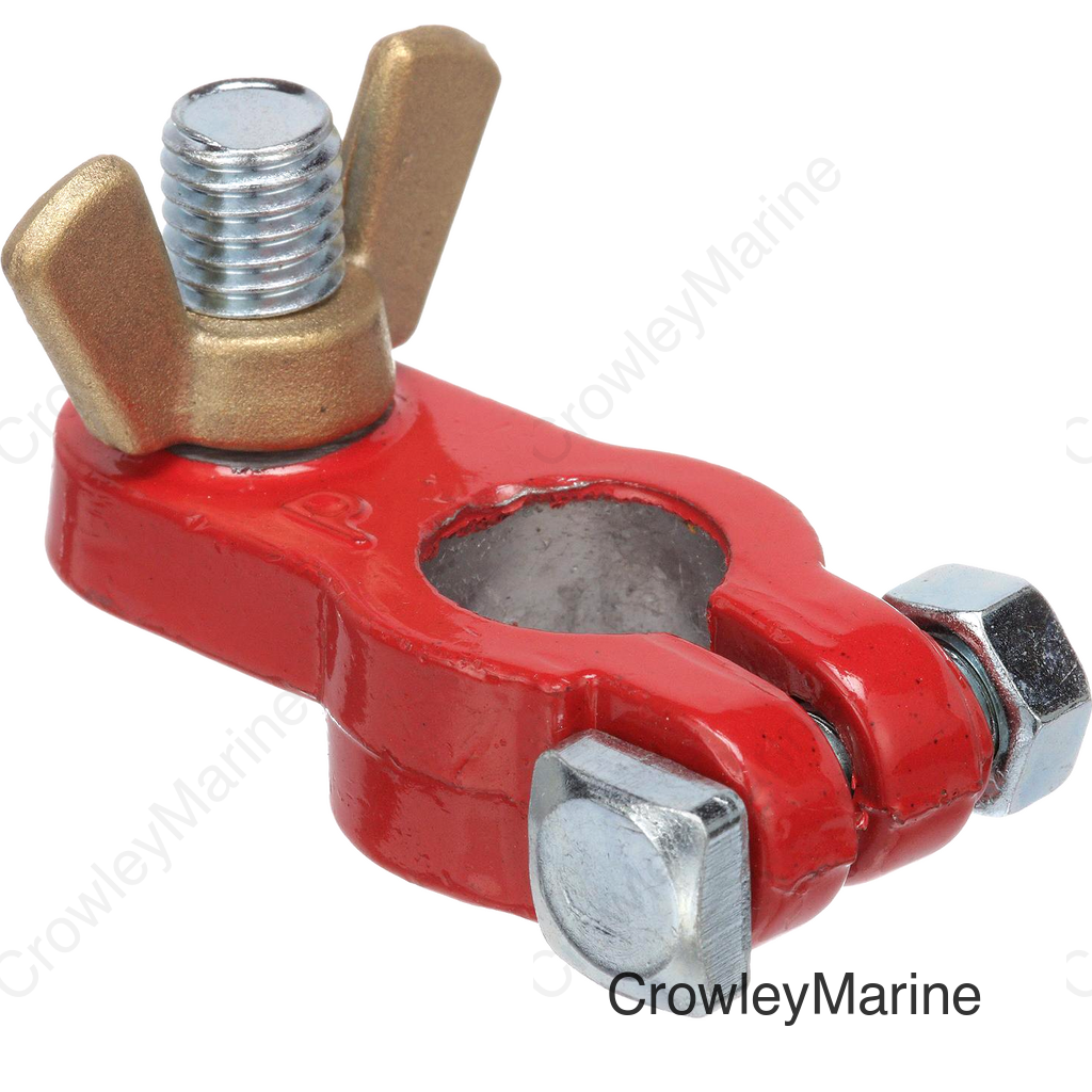 Seachoice Epoxy Coated Battery Terminals, Includes Positive and Negative Terminals