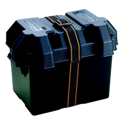 Attwood 90651 Standard Vented Battery Box For Group 24/24M, Black thumbnail-1
