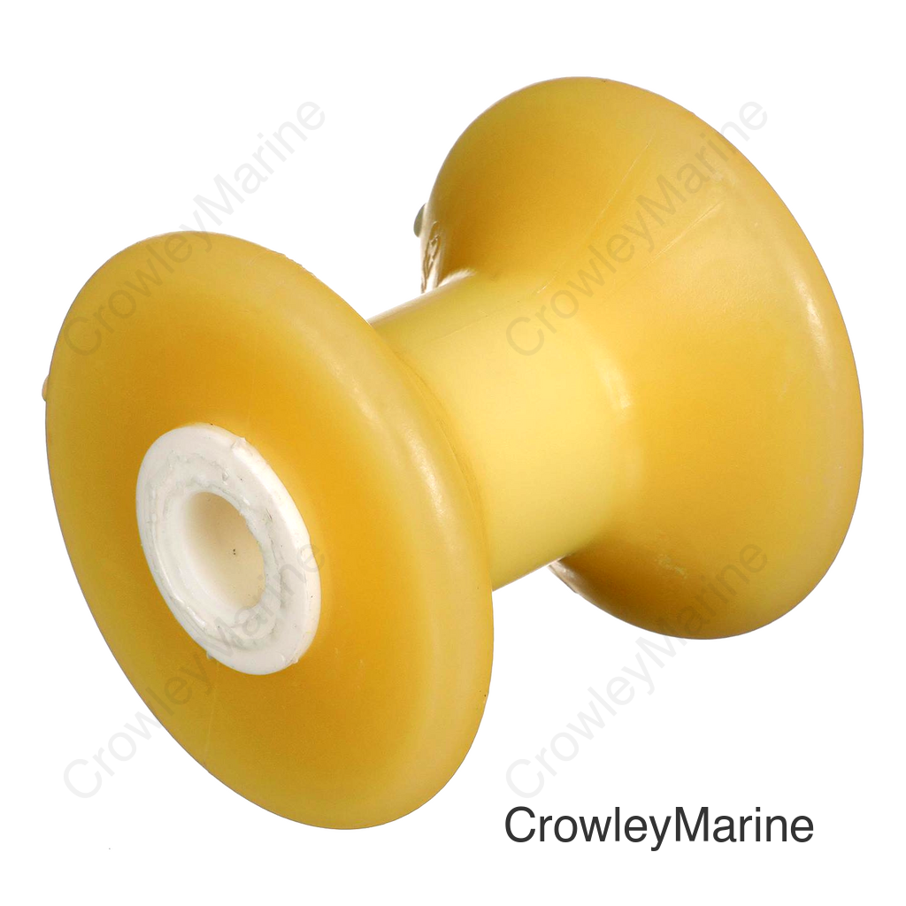 Seachoice Bow Roller, 3 in., TPR, Gold