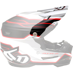 ATR-2 Visor - Phase - White Red