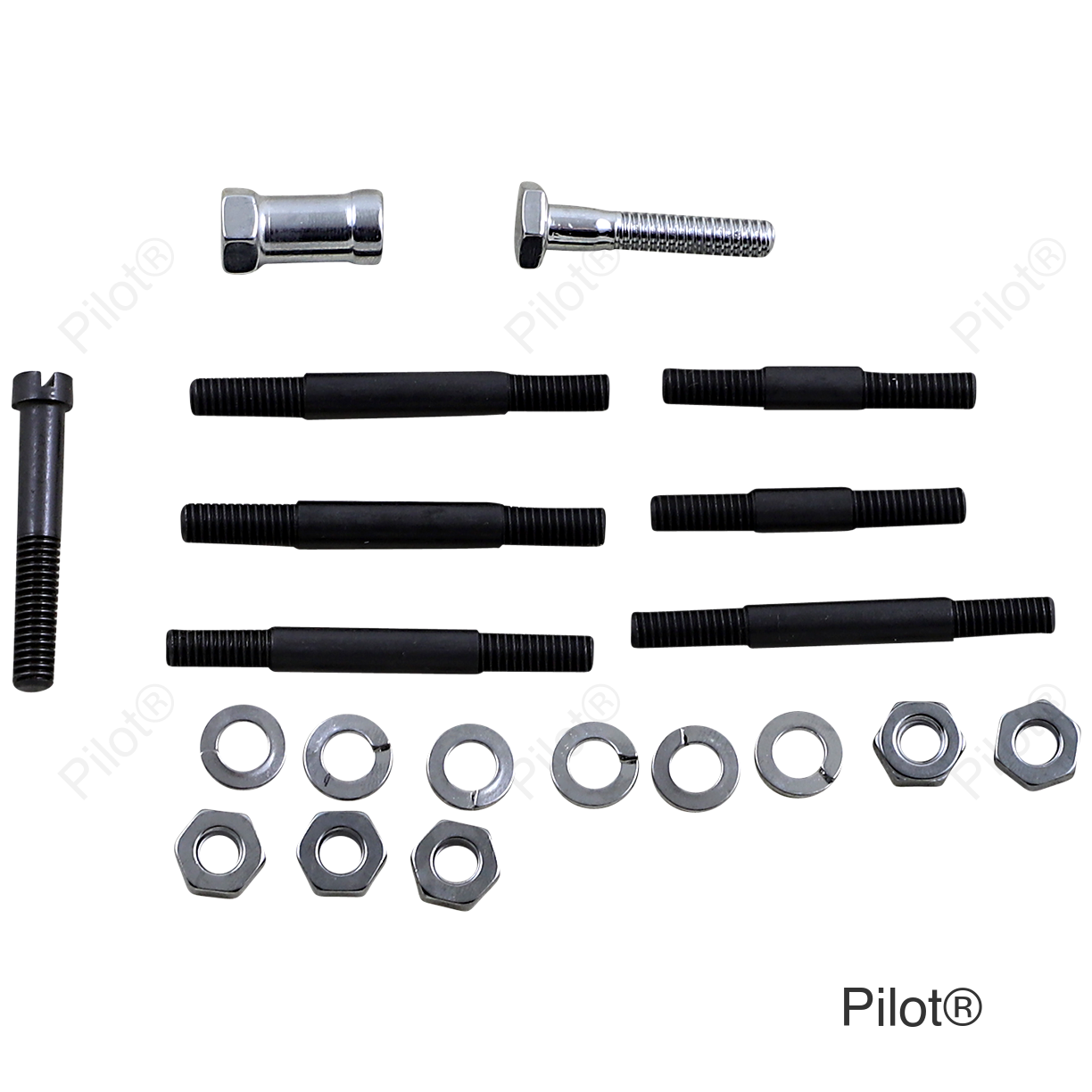 Pump Mounting Kit - Chrome