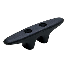 Seachoice Black Plastic Cleat, 4-1/2 in. Long, 5/16 in. Max Rope Size thumbnail-7