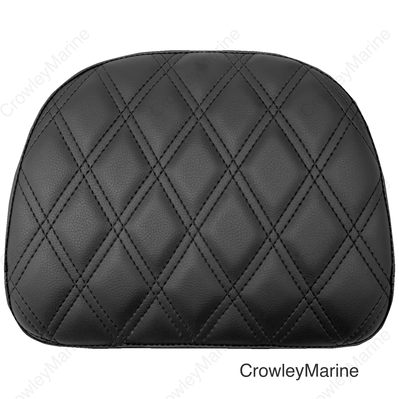 Touring Sissy Bar Pad - Black - Lattice Stitch - Indian '14-'22