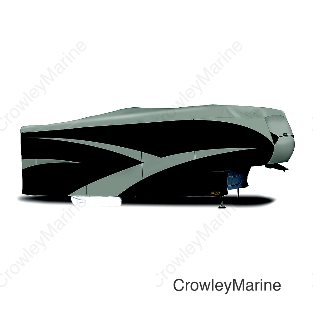 ADCO 5TH Wheel & Toy Haulers Designer Series SFS AquaShed Cover, Gray