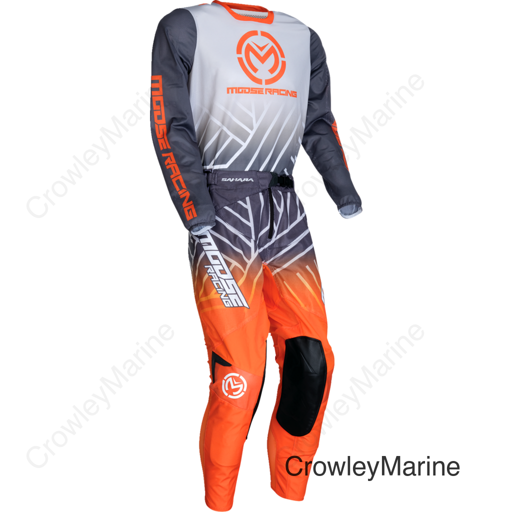 JERSEY SAHARA GRAY/ORANGE LG