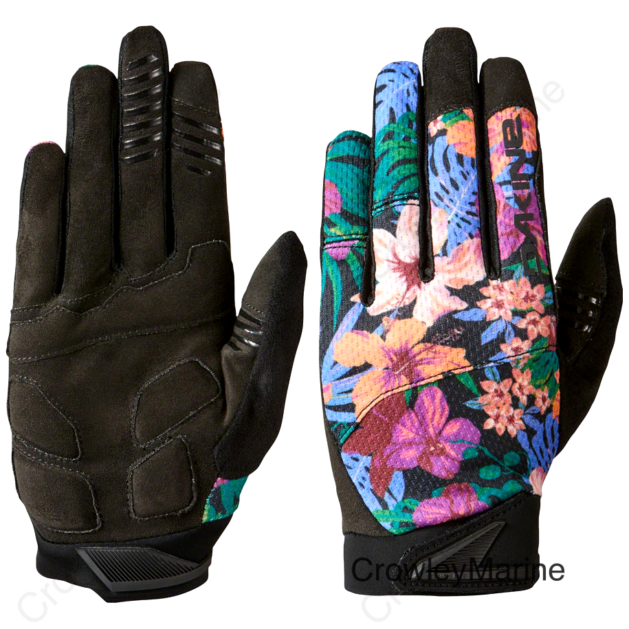Dakine Syncline Gloves - Black/Tropical Full Finger Women's