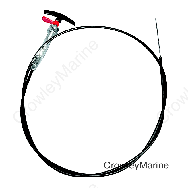 Valterra TC72CNPB Replacement Waste Valve Polymer Cable & Handle, 72"