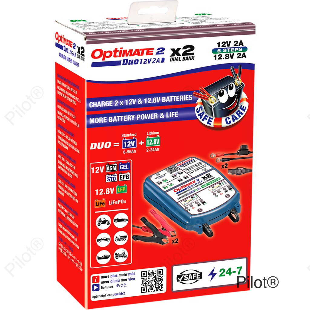 Battery Charger/Maintainer - 2-Bank
