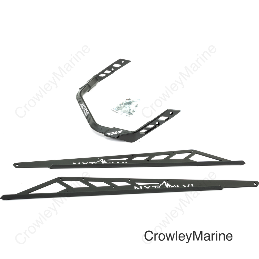 NXT LVL REAR BUMPER FLAT BLK POL AXYS 174 S/M