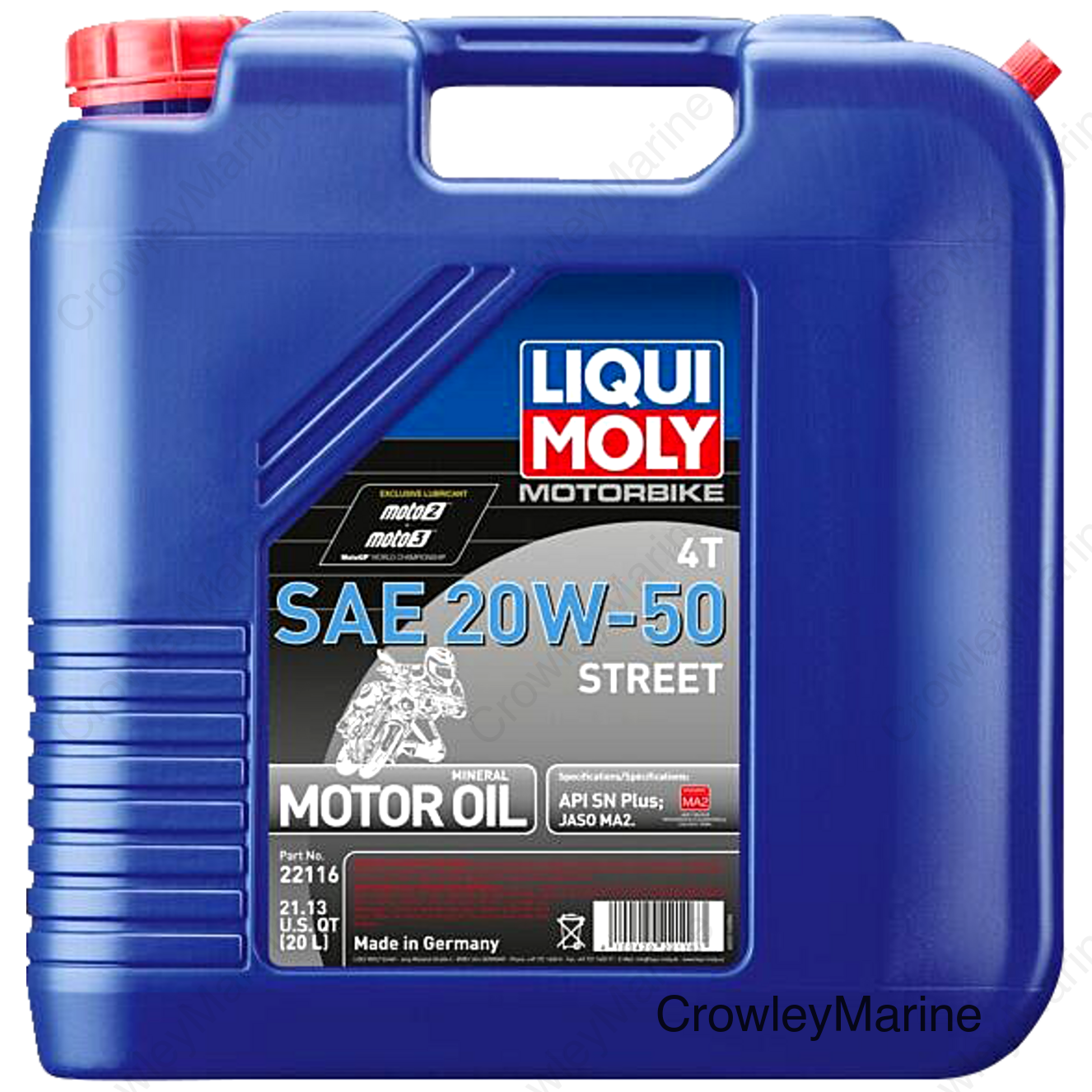 Street 4T Oil - 20W-50 - 20 L