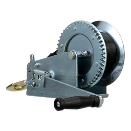 Seachoice Trailer Winch, Strap with Hook, Two Speed, Max Load 3,000 Lbs. thumbnail-2