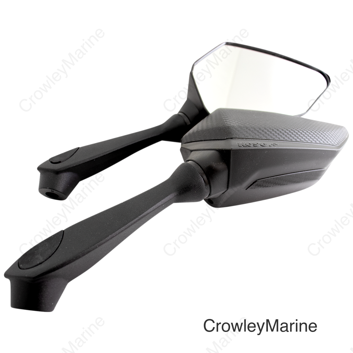 Mirrors - Sprint - Side View - Kidney - Black