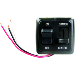 DIMMER ON/OFF  LED  BLACK