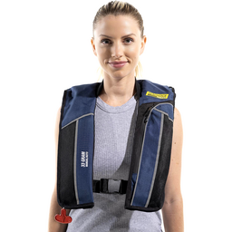 Seachoice 85863 Type V Premium Rip-Stop Inflatable PFD – Adult Universal, Blue thumbnail-2