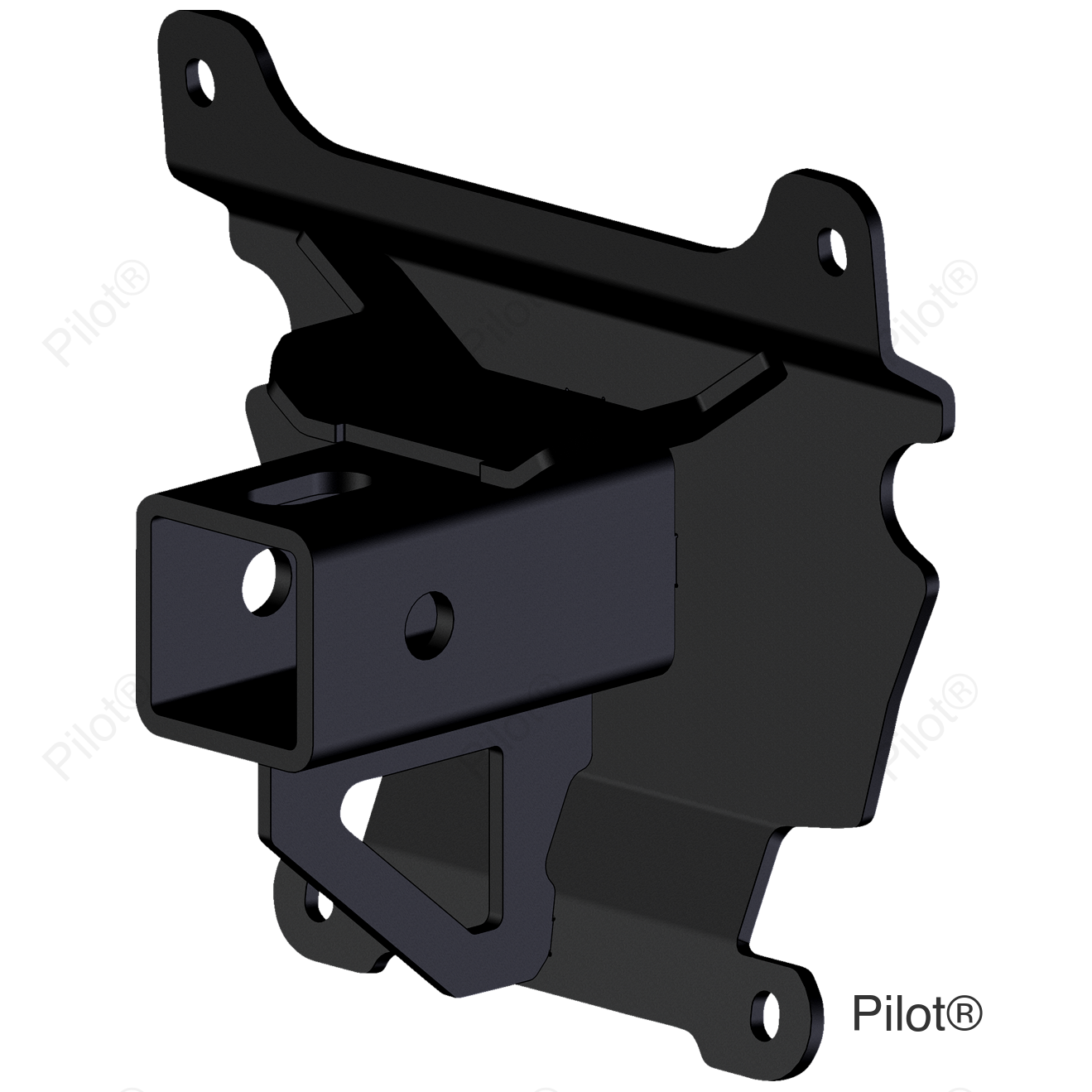 Hitch - Rear Receiver - 2" - Polaris