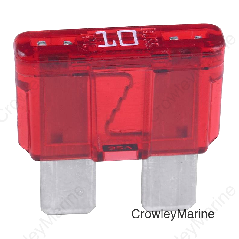 Seachoice ATC Blade Fuses, 10 Amp, 5/pk