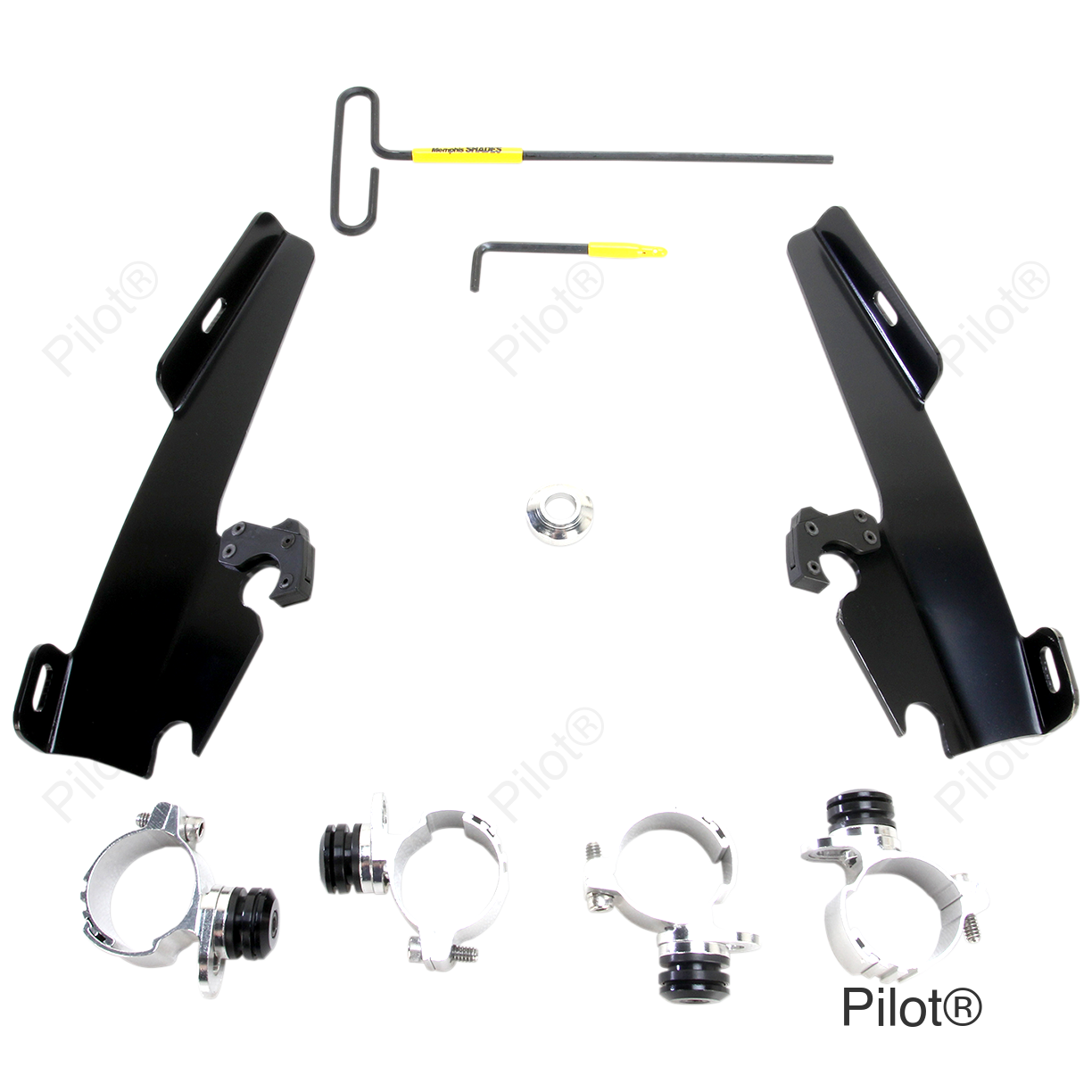 Batwing - Mounting Kit - Black - XL