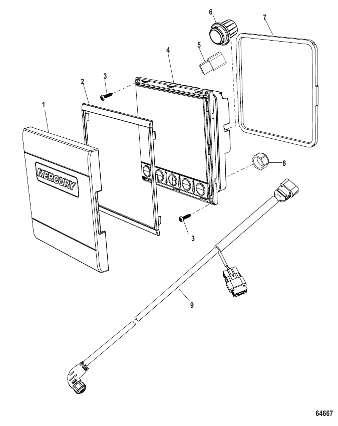 Serial Range Accessories VesselView - 2006 & Up - VesselView 403