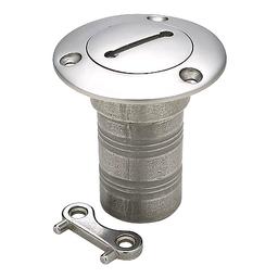 Seachoice Corrosion-Resistant Cast 316 Stainless Steel Deck Fill, Diesel Fill w/ Cap thumbnail-1