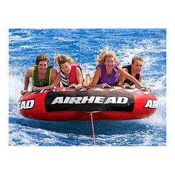 Kwik-Tek Airhead AHSSL-42 Inflatable 4 Person Red Mega Slice® Deck Tube thumbnail-1