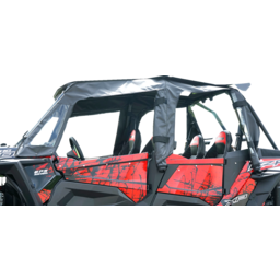 Soft Upper Doors - Rear Windshield - Roof - Black - Polaris thumbnail-5