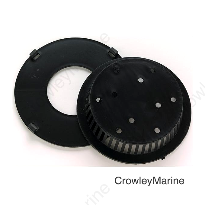 T-H Marine BWF1DP Bait Well Filter With Mount Fits 1-1/2" Thru-Hull