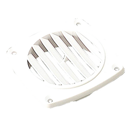 Sea-Dog 3373161 Flush Hose Vent, 3" Hose,  A: 2-13/16", B: 2-3/4", C:3-11/16", D:5/16" ,Hose/ Hole Size : Up to 3", White thumbnail-0