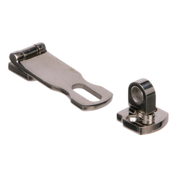 Seachoice Marine-Grade Safety Hasp w/ Swivel Eye, Polished 316 Stainless Steel, 3 In. X 1-1/4 In. thumbnail-2