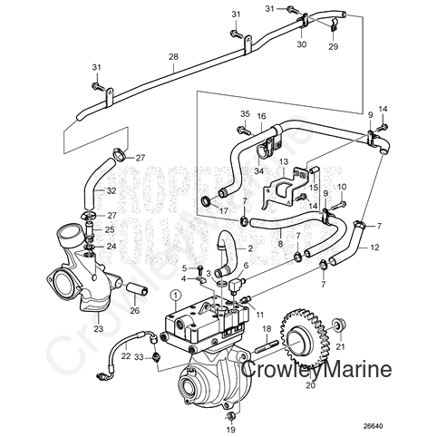 Bracket(V2) - Volvo Penta (21144352)