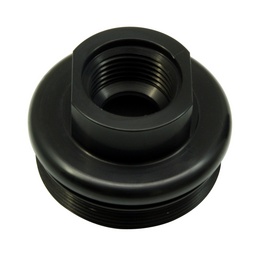 AEM Universal High Flow -10 AN Inline Black Fuel Filter thumbnail-2