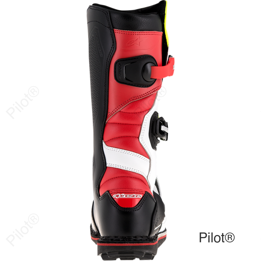 Tech-T Boots - White/Red/Yellow Fluorescent/Black - US 10