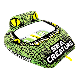 Seachoice Sea-Creature Towable Tube, Open Top Boat Tube w/ Backrests, 2 Person, 60 In. X 58 In. thumbnail-5