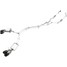 AWE Tuning Audi B9 S5 3.0T Touring Edition Exhaust - Black Diam Tips (102mm)