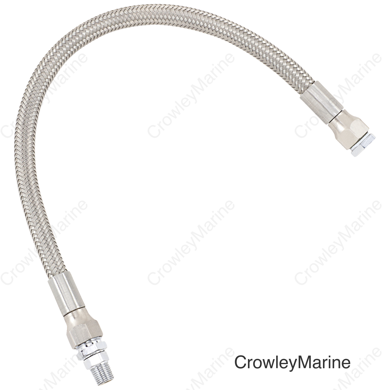 13"SS OIL LINE W/FITTINGS