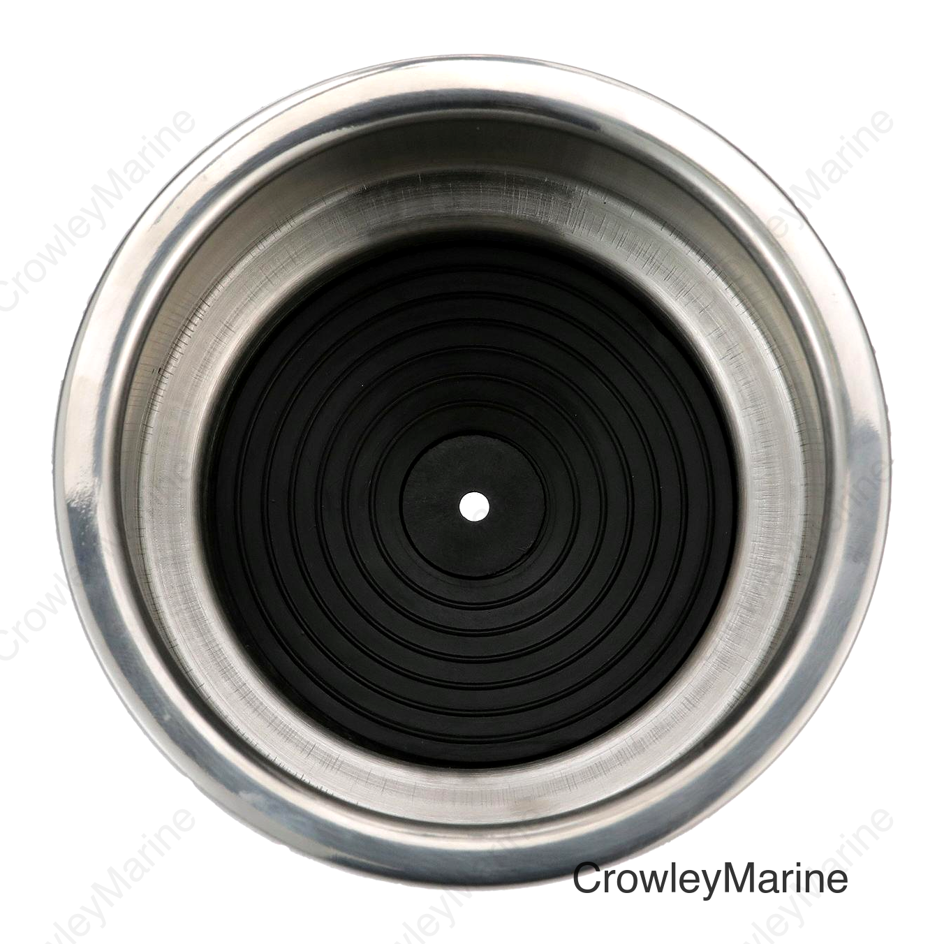 Seachoice Boat Drink Holder Recessed, Stainless Steel, 3-5/8 in. Inside Diameter