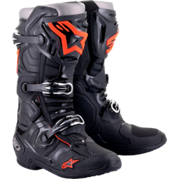 Tech 10 Boots - Black/Red Fluorescent - US 11 thumbnail-1