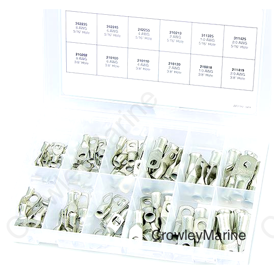 Ancor 255101 Marine Grade® Battery Lug 100-Pc Kit