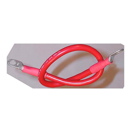 Ancor 189147 Marine Grade™ Tinned Copper Battery Cable Assembly, 2 AWG, 48", Red