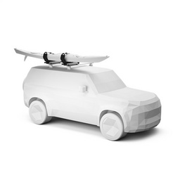 Thule Hullavator Pro Lift-Assist Kayak Rack - Black/Silver thumbnail-7