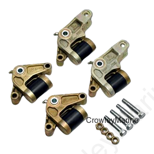 EZ Flex Triple Equalizer Kit, 2 Each 5 5/8" Equalizer, Bolts / Nuts (027935)