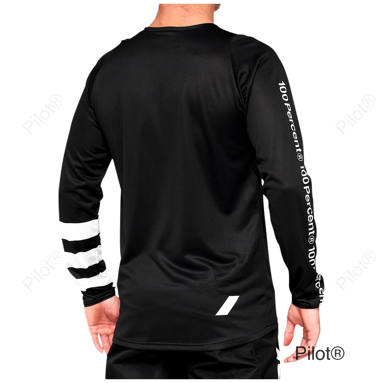 R-Core Long-Sleeve Jersey - Black/White - Medium