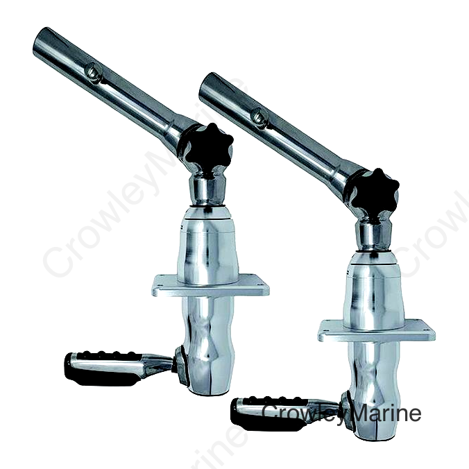 Taco Metals GS-280 Grand Slam 280 Outrigger Top Mount - 1 Pair