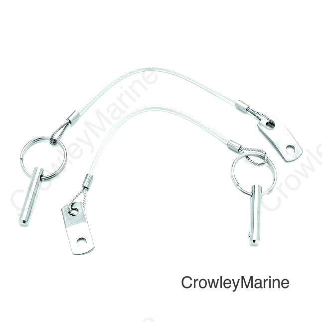 Taylor Quick Disconnect Stainless Steel Pull Pin For Bimini Tops (Sold in Pairs)
