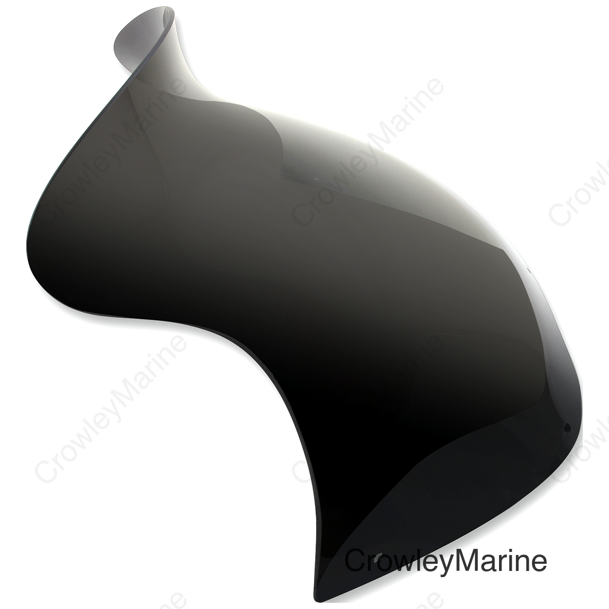 Spoiler Windshield - 10" - Dark Smoke - '98-'13 FLTR