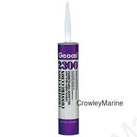 Geocel Sealant, 2300 MHRV, Paintable 10.3oz, Clear (389991)