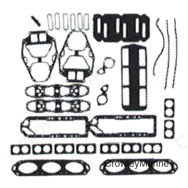 MERCURYV6 2.0L 83-90 P/H GASKET SET