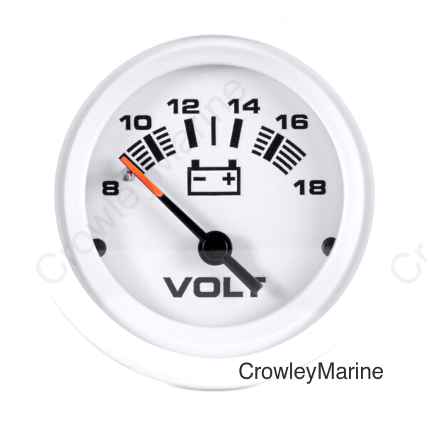 Voltmeter, Arctic 2", 8-18 VDC