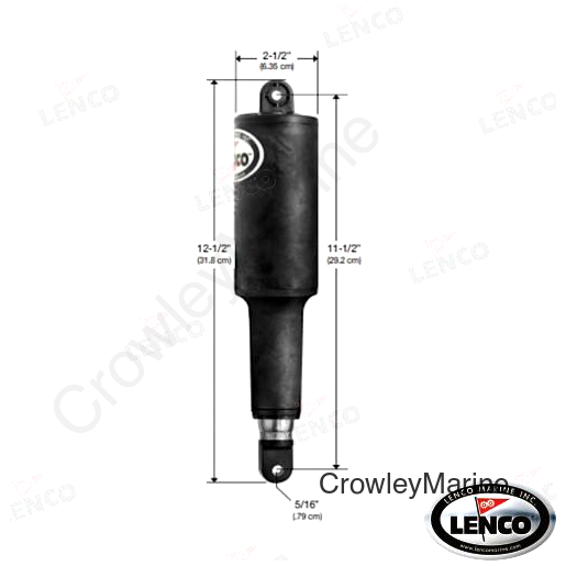 ACTUATOR STD 2-1/4" 12V (LEN15054)