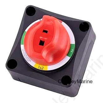 Sierra BS11030 Battery Switch, 1-2-BOTH-OFF with AFD